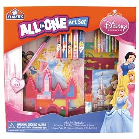 Elmer's Kids Arts and Crafts Princess All In One
