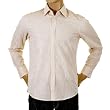 Hugo Boss Lex beige striped shirt