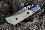 Now on Sale - Custom Handmade Damascus Pocket Knife - Beautiful Folding Knife