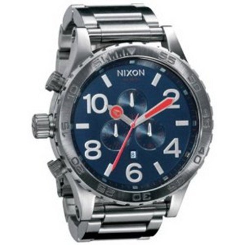 Nixon 51-30 Chrono Watch - Men's Navy, One Size