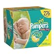 Pampers Baby Dry Size 1 Diapers Economy Pack Plus 276 Count