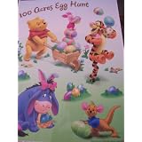 Disney Winnie the Pooh Window Clings ~ 100 Acres Egg Hunt