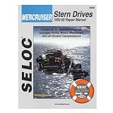 Seloc Marine Engine Maintenance and Repair Manuals Mericruiser All Stern Drive and Gas Engines, Includes Inboards 1992 to 2000