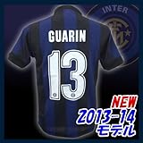 レプリカ 海外 大人用 サッカーユニフォーム 半袖 13-14モデル◆ FC International インテル HOME #13 フレディ グアリン HQH-510-2014