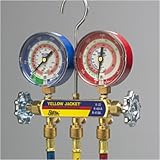 Tool Sets: Yellow Jacket 42004 Series 41 3 1/8" Gauges HVAC NEW