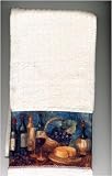 Kitchen towel ~ Wine and Cheese ~ limited item ~ code 252