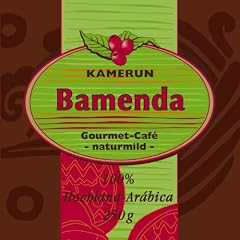 El Puente Bamenda Espresso, Kaffee gemahlen, 4er Pack (4 x 250 g)