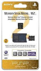 2GB Memory Stick Micro Media + M2 Duo Adaptor