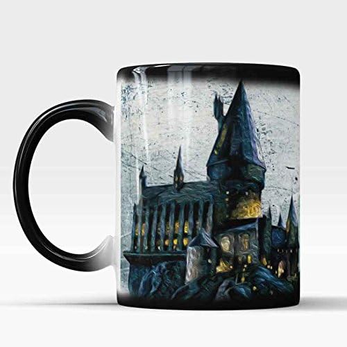 Harry Potter Mug, Hogwarts Castle Color Changing Mug, Magical Mug, Harry Potter Cup