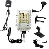 Car / Auto Multi Adapter Mount Holder GPS Navigation Kit for the PalmOne i705 with built in charger - Gomadic Brand