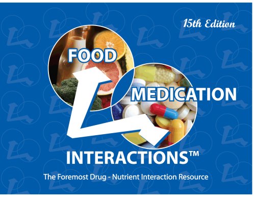 Food-Medication Interactions, 15th Edition