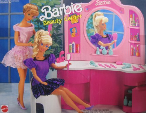 barbie beauty center playset 1991 arco toys mattel cheap price