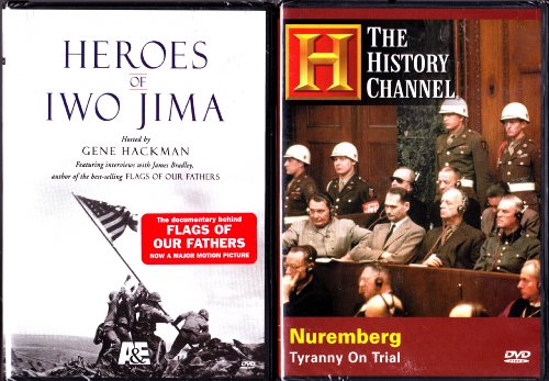 Nuremberg Tyranny On Trial , Heroes Of Iwo Jima : The History Channel WWII 2 Pack Collection