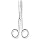 Non Sterile Sharp Blunt Straight Scissor, 5-1/2" Length, For Single Use (Pack of 100)