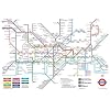 London Underground (Map) Art Poster Print - 61x91 cm
