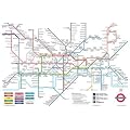 London Underground (Map) Art Poster Print - 61x91 cm
