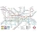 London Underground (Map) Art Poster Print - 24x36 Poster Print, 36x24 Poster Print, 36x24