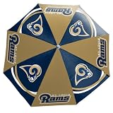 St. Louis Rams NFL Beach Umbrella (6 Ft Diameter)