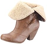 Blowfish Wadden Stiefelette gefüttert BF1654AU11, Damen Stiefel, Braun (whiskey strike PU BF54), EU 40