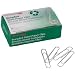Officemate Recyled Giant Paper Clips, Pack of 10 Boxes of 100 Clips Each (99964)