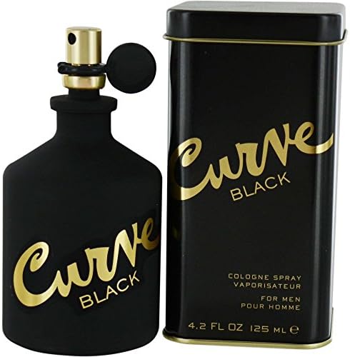 CURVE BLACK by Liz Claiborne COLOGNE SPRAY 4.2 OZ for MEN ---(Package Of 2)