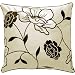 Chloe Cushion Cover, Cream/Black, 45 x 45 Cm