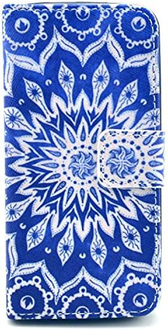 Iphone5s Case,iphone5 Caes,sunflower Pattern Premium Pu Leather Wallet Flip Protective Skin Case with Magnetic Closure for Apple Iphone5s (Iphone5) (sunflower)