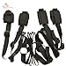 Fetish Under Bed Restraint Kit with Hand Cuffs Ankle Cuff Bondage Collection For Male Female Couple