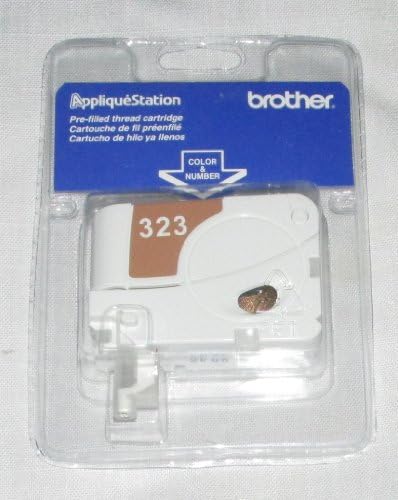 Brother Applique Station Pre-Filled Thread Cartridge 323 LIGHT BROWN
