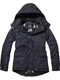 Maison Scotch Damen Jacke military insp hooded jacket/leather