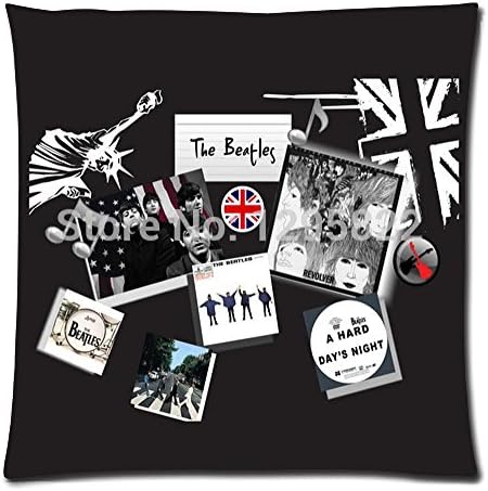 easyLife The Beatles Custom Zippered Pillow Case 18X18 (One Side) - Pc18-1077