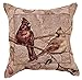 Cardinal Companions Bird Decorative Throw Pillow 17