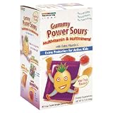 Rainbow Light Gummy Power Sours Multivitamin & Multimineral, 30-Count Single Serve Packets