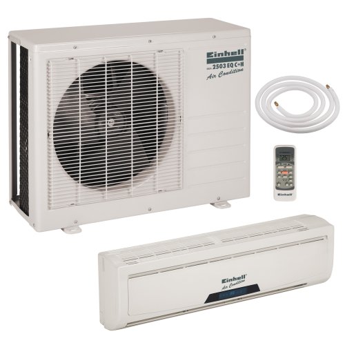 Einhell SKA2503EQC+H Split-Klimaanlage, 2.600 Watt, mit Fernbedienung