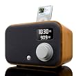 Vers Audio Compact AM/FM Stereo Sound System w/ iPod Dock - Cherry