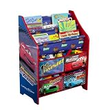 Disney Cars Book and Toy Organizer