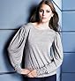 Limited Collection Long Sleeve Jersey Top with Wool