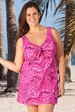 Beach Belle® Berry Miami Size Swimsuit