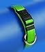 Reflective Dog Collar for Large Dogs, Adjustable from 13-22 inches, Green