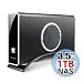 ineo I-NIA304N1, Single Bay NAS, 3.5-Inch 1TB SATA Hard Drive Included, File server, ...