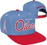 Houston Oilers Mitchell & Ness Throwback Vintage Retro Script Snap back Hat