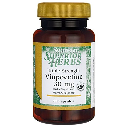 Triple-Strength Vinpocetine 30 mg, 60 Caps Triple-Strength Vinpocetine 30 mg, 60 Caps