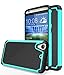 HTC Desire 626 Case, Style4U Dual Layer Hybrid Armor Protective Case Cover for HTC Desire 626 with 1 Style4U Stylus [Teal]