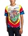 Liquid Blue Young Men's Grateful Dead Summer Tour Bus T-Shirt