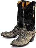 Lucchese Classics 'L1239' Alligator Cowboy Boots Mens E (Wide) - Natural