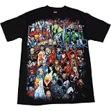  : Marvel Comics Civil War Heroes Group Shot Mens T-Shirt