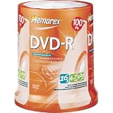 Memorex 16X DVD-R (100-Pack Spindle)