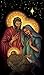WOWindow Posters Jesus Mary Joseph Manger Christmas Window Decoration 34.5