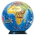 Junior World Map - Globe 96 pc