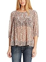 Pepe Jeans London Blusa Aurelie (Crudo / Marrón)